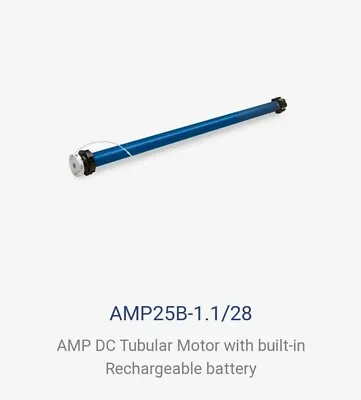 Amp Roller Shade Motor Amp25B-0.7/34 62020000 62021000 • $35