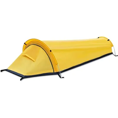 1 Man Single Person Camping Tent Bivy Waterproof Tunnel Army Survival Hunting • $181.49