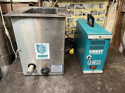 Crest Ultrasonics 4G-250-3 Genesis Ultrasonic Generator 4A 120V  And 3gal Tank  • $600