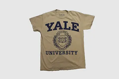 Yale University Mens Yale Beige Shirt NWT S M • $9.99