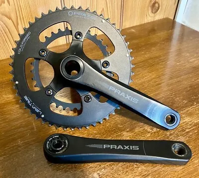 PRAXIS Works ALBA 50/34t 172.5mm M30 Road Crankset 10/11 Speed • $34.95