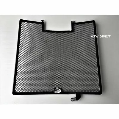 R&G RACING BLACK RADIATOR GUARD FOR  Kawasaki ZZR1400 (upto 2013) • £86.53