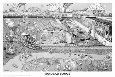 100 Dead Songs Poster 36x24 • $13.49