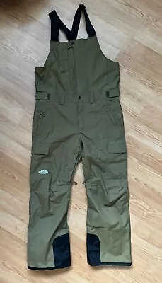 The North Face Freedom Bibs: Size: Short Inseam Medium Color: Military Olive • $150