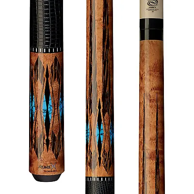 PureX Pool Cue 11.75-12.75mm Low Deflection Shaft Kamui Tip 17-21oz +Case/ Bonus • $282.49