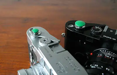 $12.50 • Buy Green 10mm Convex Soft Release Button F/ Leica M3 MP M8 M9 Fuji X100 Nikon Canon