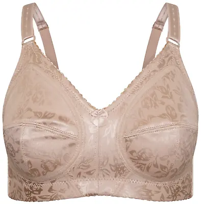 Nude Beige Soft Cup Non Wired Non Padded Fuller Bust Bra SHOP CLEARANCE SALE • £7.99