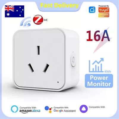 Smart Socket AU 16A Wifi Zigbee Plug Power Voice Control For Alexa Google Home • $114.99