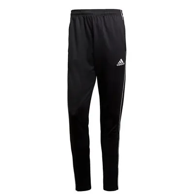 Adidas Core 18 Training Tracksuit Bottoms Pants Xlarge Xl - Black/white • £18