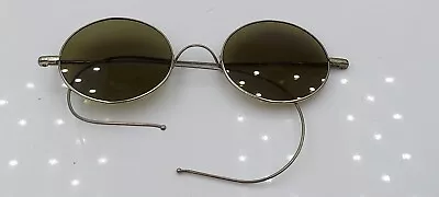 $37.40 • Buy Vintage Willson Gray Round Metal Sunglasses Frames