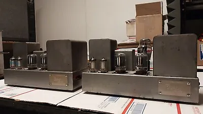 Quad II Mono Tube Amplifier Pair • $2000