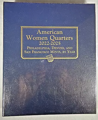 Whitman Classic American Women Quarters 2022-25 PD&S Coin Album #4989 New • $30.89