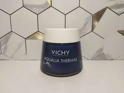 Vichy Aqualia Thermal Night Spa Replenishing Night Cream Sleeping EXP 02/25 • $9.40