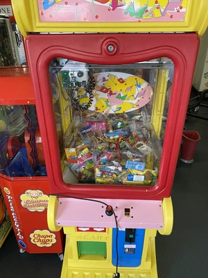 £479 • Buy Elaut Candyman Crane Sweet Grab Claw Machine Suit Arcade Game Room Man Cave Etc