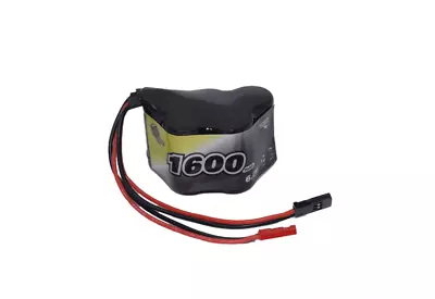 £11.45 • Buy Rechargeable Battery 6v 1600mAh Hump Pack Futaba JST Twin Lead Vapextech UK