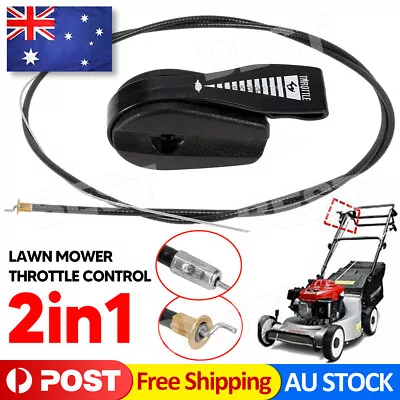 Universal Throttle Control And Cable Lawn Mower Briggs & Stratton Victa Rover • $12.95