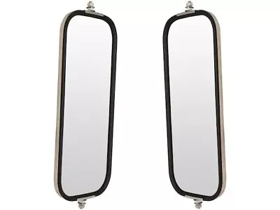 TRQ 99VT64G Door Mirror Set Fits 1981-1990 International S1954 • $40.72