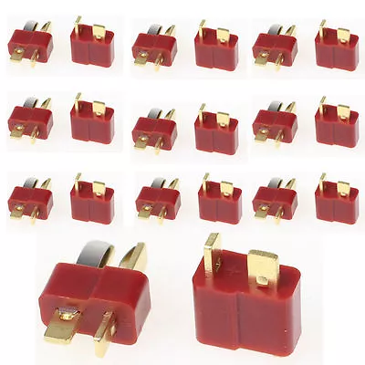 10 Pairs Ultra T Plug Male&Female Deans Style Antiskid Connectors (US SELLER) • $4.99