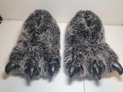 George Furry Slippers - Men Size 7-8 (Small) Fuzzy Costume Cosplay Feet Shoes  • $23
