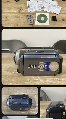 JVC GZ-MG36EK Everio G Series  Hard Disk Drive Camcorder  • £85