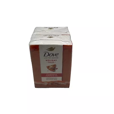 Dove Limited Edition Cinnamon Pumpkin Pie Beauty Bar Soap 3.75oz 2-pk • $5.24