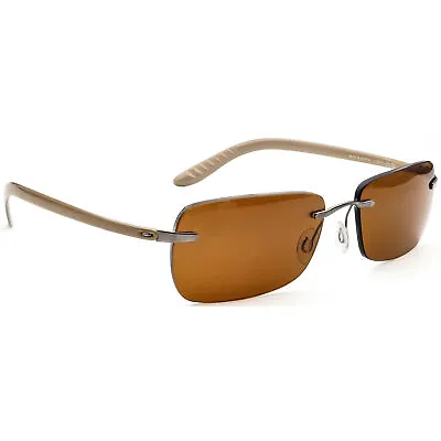 £88.40 • Buy Silhouette Sunglasses Frame Only 8593 6132 Gunmetal/Gray Rimless Austria 56 Mm