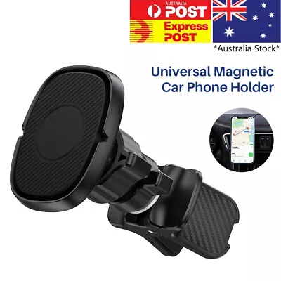 Mobile Phone Holder Dashboard Air Vent Car Mount 360° Magnetic Bracket For Phone • $15.98