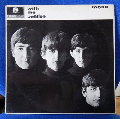 £25 • Buy WITH THE BEATLES  VINYL LP Pmc 1206 PARLOPHONE RECORDS 1963 Xex 447-n7