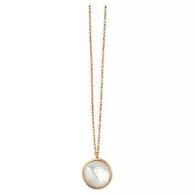 Marco Bicego Jaipur Yellow Gold & Mother Of Pearl Ladies Necklace CB2607MPW • $1780