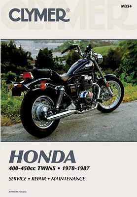 CLYMER 1982-1986 Honda CB450SC Nighthawk REPAIR MANUAL M334 • $46.52