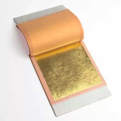 L.A. Gold Leaf: 22K Genuine Gold Leaf Sheets (Loose Or Transfer) • $12.80