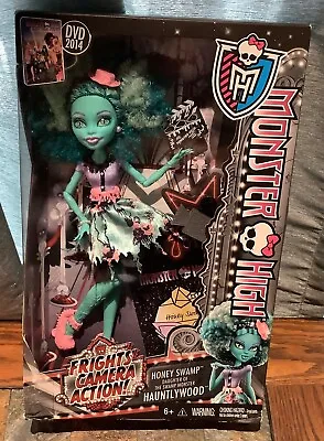 Monster High Frights Camera Action! Honey Swamp Doll Brand New 2013 Bdd86 • $105