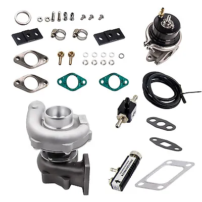 T3 T4 T04E AR 0.57 0.5 Turbo Kit 400+HP W/ Boost Controller 38MM Wastegate • $205