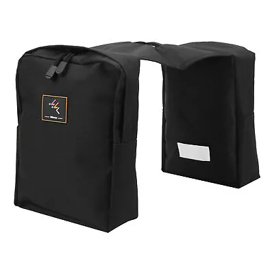 Motorcycle Front Saddle Bag Fuel Tank Storage Pouch For ATV Dirt Bike Snowmo UTE • $18.79