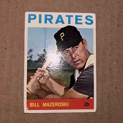 1964 Topps Bill Mazeroski Pittsburgh Pirates #570 • $1.25