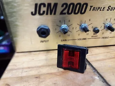 Marshall JCM 2000 On / Off Main Switch Red Valve Amp • £10