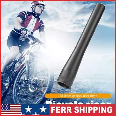 Aluminum Alloy MTB Bike Shock Absorber Gas Front Fork Head Tube (Black) • $17.99