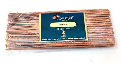 Incense Sticks Hand Rolled Indian Joss Packed In 100's Buy 2 Get 1 Free-(ADD 3) • £5.99