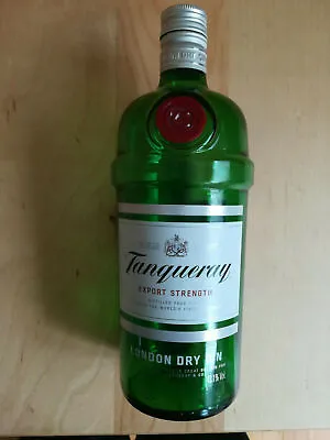 Empty Tanqueray Export Strength Gin Bottle 1L  • £1.99