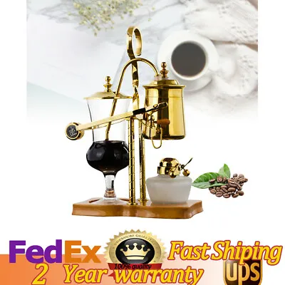 Belgium Luxury Royal Family Coffee Maker Balance Syphon Siphon Coffee Maker 15oz • $95