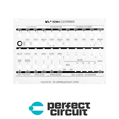 Koma Elektronik Field Kit FX Panel Modular EURORACK - NEW - PERFECT CIRCUIT • $35