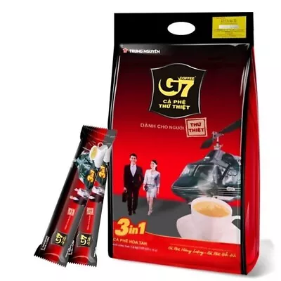 G7 3-In-1 Instant Vietnamese Coffee Mix 100 Sticks X16g Trung Nguyen US SELLER • $22.99