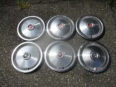 Huge Lot Of 6 Genuine 1974 To 1978 Ford Mustang II 13 Inch Hubcaps Wheel Covers • $45