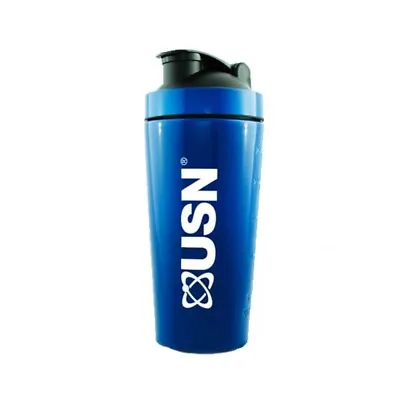 £12.60 • Buy USN Mega 739ml Shaker Bottle Blue Metal Gym Bottle Shaker FAST DELIVERY