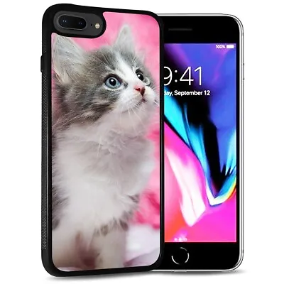 $9.99 • Buy ( For IPhone 7 Plus ) Back Case Cover PB12266 Kitten Cat