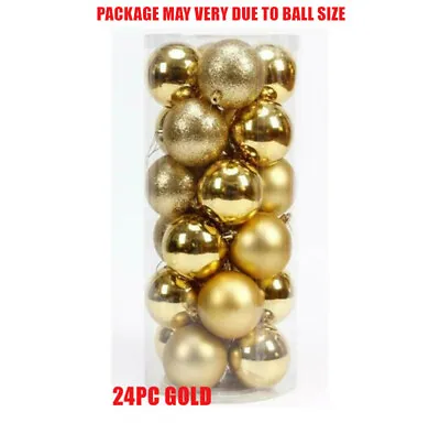 24/32/36PC Christmas Decorations Baubles Tree Xmas Balls Party Wedding Ornament  • $11.56