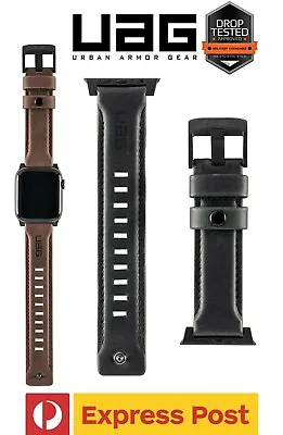 Apple Watch Leather Band Strap UAG 45/ 44/ 42/ 40/ 38mm 1/ 2/ 3/ 4/ 5/ 6/ 7/ SE  • $49