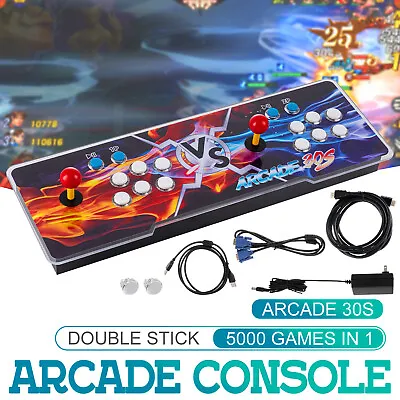 New Pandora Box 30s 5000 In 1 Retro Video Games Double Stick Arcade Console • $95.90