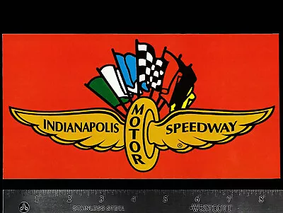 INDIANAPOLIS Motor Speedway - Original Vintage Racing Decal/Sticker INDY 500 • $5.95