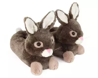 Brown Bunny Rabbit Slippers For Men & Women • $48.95